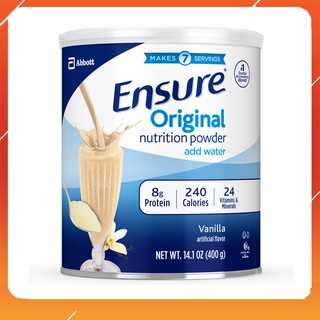 Sữa Ensure Mỹ Original Nutrition Powder Lon 397g Vị Vani
