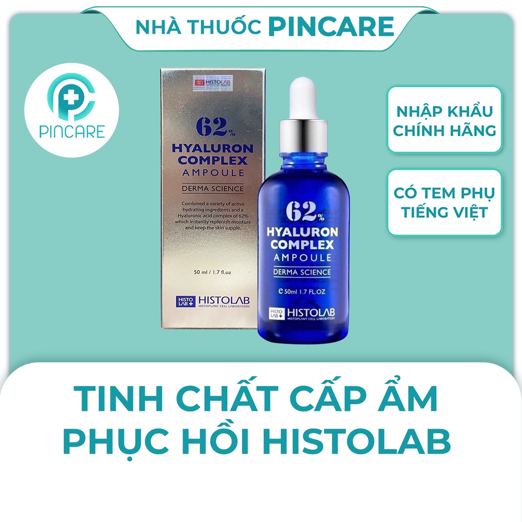 Tinh chất cấp ẩm Histolab 62% Hyaluron Complex Ampoule - Hàng chính hãng - Nhà thuốc PinCare