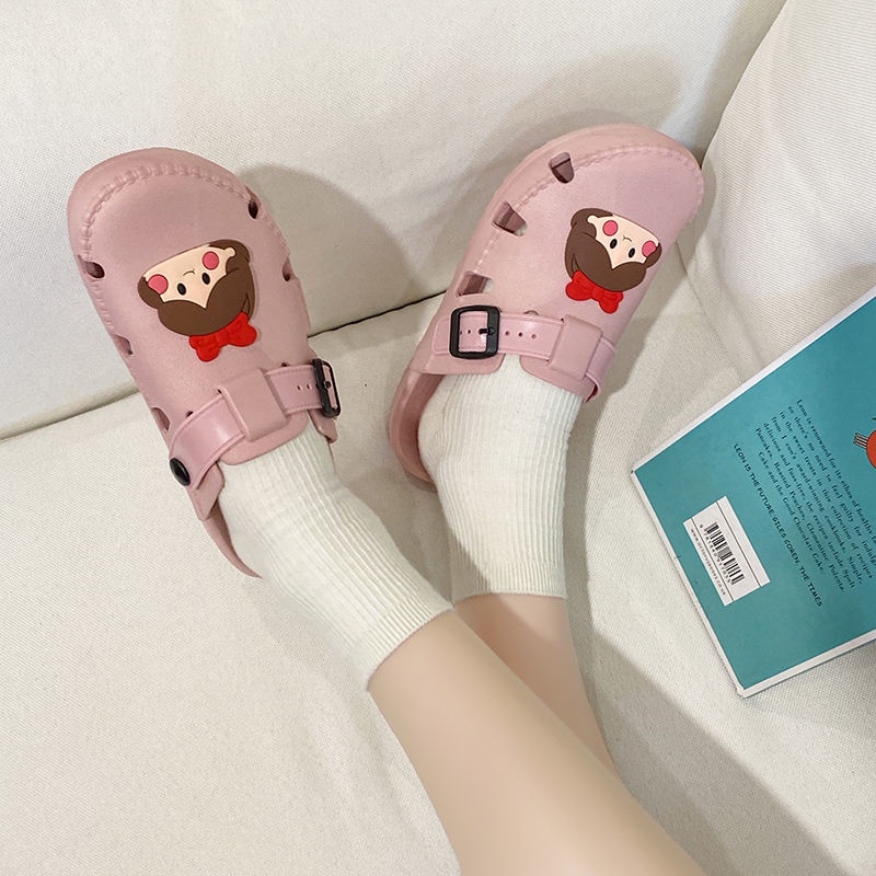 Dép Bít Mũi Thời Trang Đơn Giản Cho Nữ