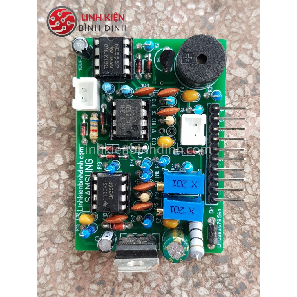 Mạch băm xung lái IGBT, bo lái IGBT auto mặn, lợ,ngọt . Có chức năng thả cáp