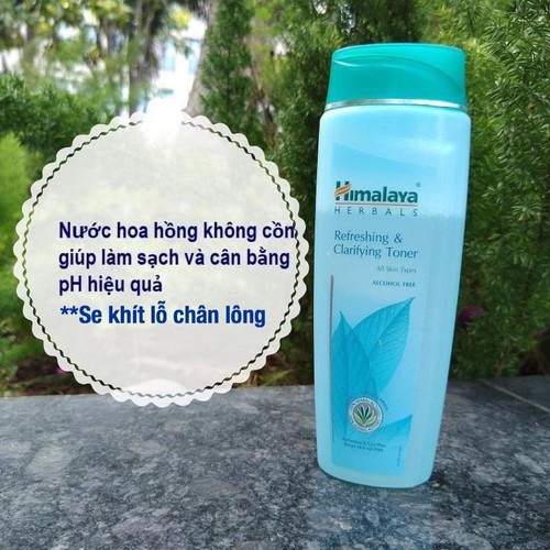 Nước hoa hồng Toner Himalaya se khít chân lông