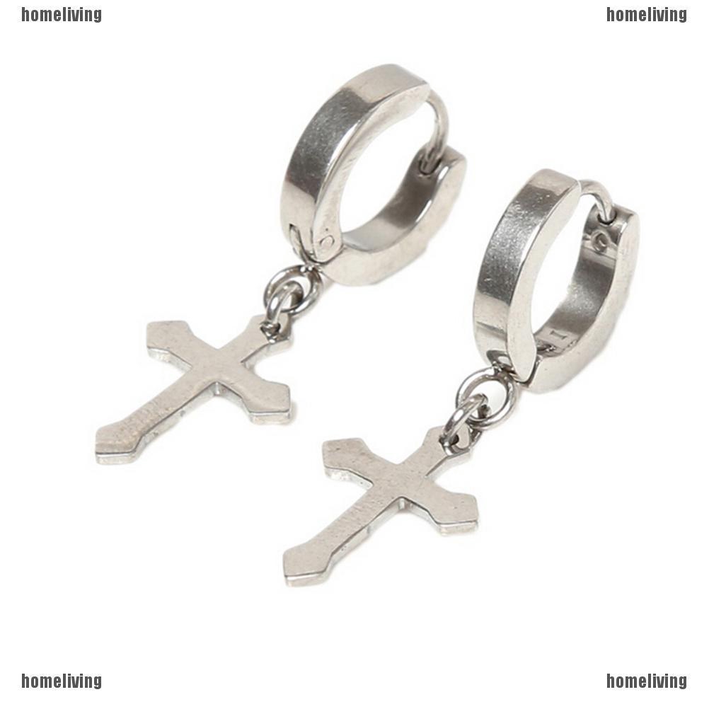 ❤❤1 Bông Tai Thép Titan Hình Thánh Giá