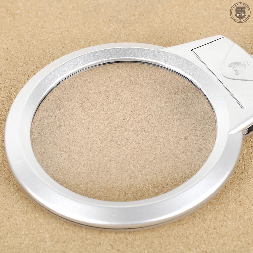 Kính lúp tích hợp đèn LED thiết kế nhánh linh hoạt có kẹp gắn bàn tiện dụng | BigBuy360 - bigbuy360.vn