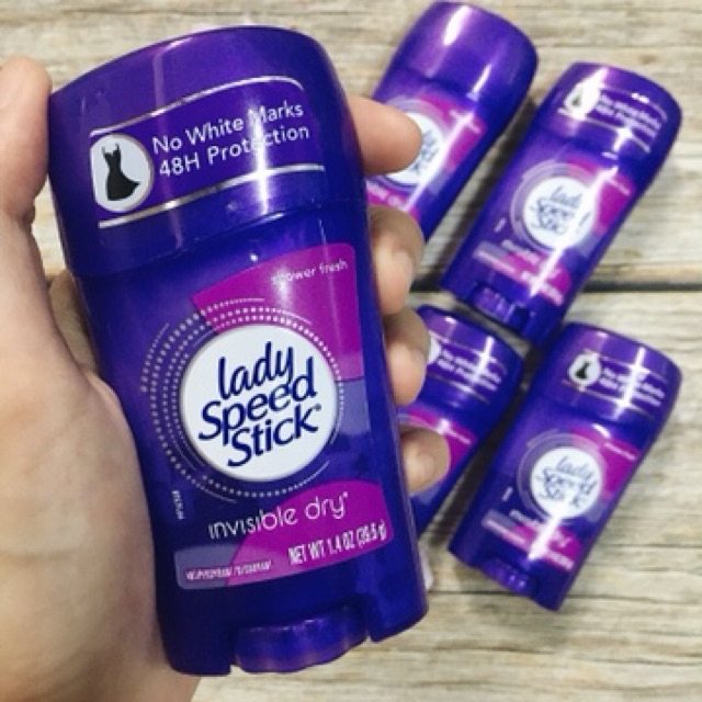 🐳 Canon.789🌱] Lăn Sáp Khử Mùi Lady Speed Stick Invisible Dry No White Marks 48H Protection HÀNG MỸ
