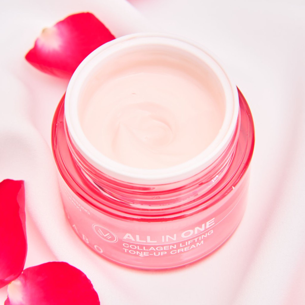 Kem lót nâng tone All In One Dabo Collagen Lifting Tone Up Hàn Quốc 50ml - Hàng chính hãng