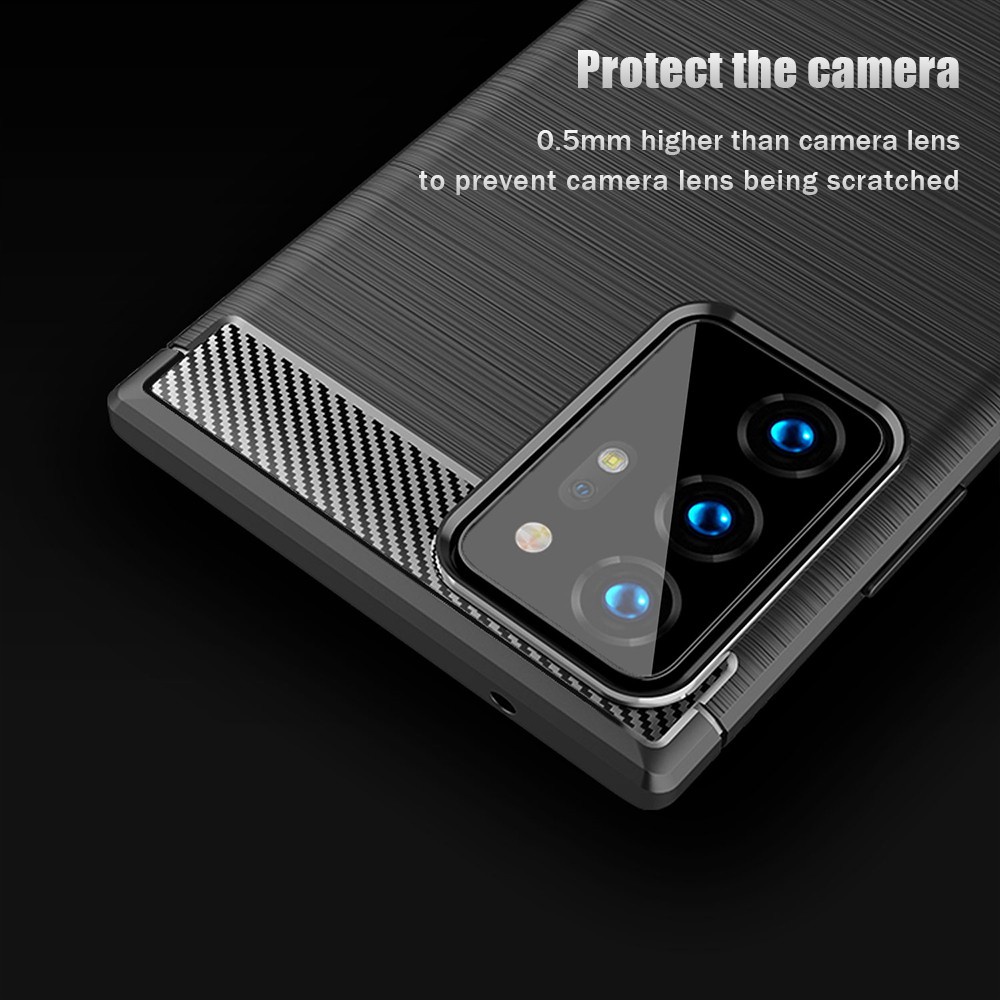 UFlaxe Ốp Điện Thoại Silicon Mềm Sang Trọng Siêu Mỏng Chống Sốc cho Samsung Note 20 Ultra 5G Galaxy Note 8 9 10 Plus Lite