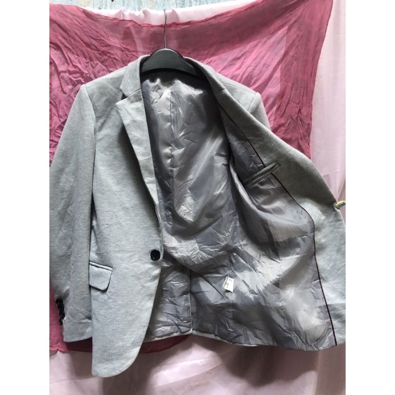 🌵Áo Kiểu Blazer NAM or Nữ 2 lớp size S vải Thun xịn ( Hàng Si Nhật)