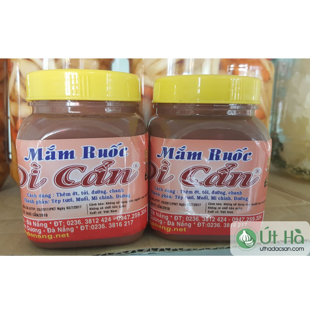 200g Mắm ruốc dì Cẩn, dùng để chấm xoài cóc ổi, ăn bún - Đặc sản miền trung