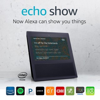 Amazon Echo Show, màn hình cảm ứng 7″, camera gọi video, loa, trợ lý ảo Alexa