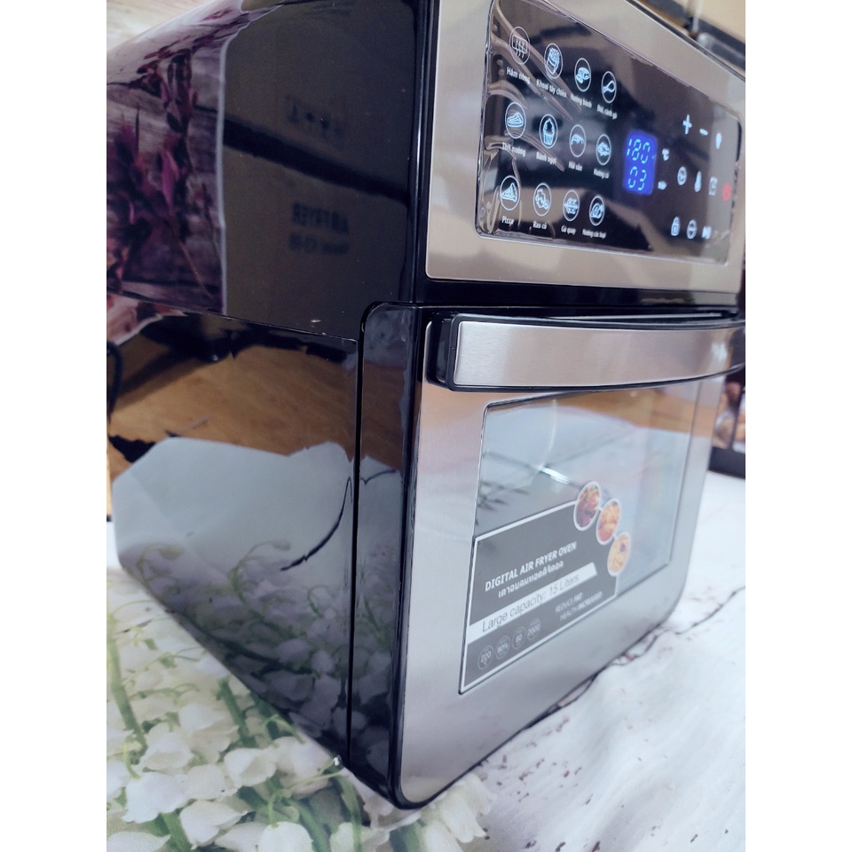 Nồi chiên không dầu SEKA - Sharp ThaiLand điện tử 15L Q15 đa năng công suất 2000W Tặng kèm bình xịt dầu - Giá tốt chỉ hô