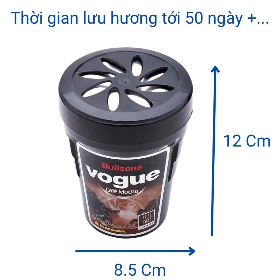 Sáp thơm phòng ngủ tủ quần áo nhà vệ sinh ô tô xe hơi mùi cafe khử mùi hương thơm dịu nhẹ Builsone Vogue Mitauto