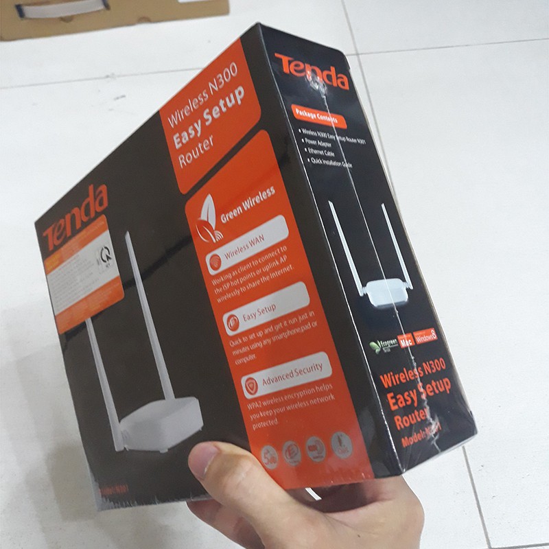 Bộ Phát Wifi Tenda N301 2 râu Chuẩn 300Mb - F6 4 râu 300Mb- F9 4 râu Xuyên Tường Khỏe Chuẩn N600Mb [ xiaomi ]-Chính Hãng