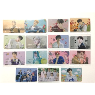 Thẻ nhựa dập nổi hình ảnh nhóm BTS