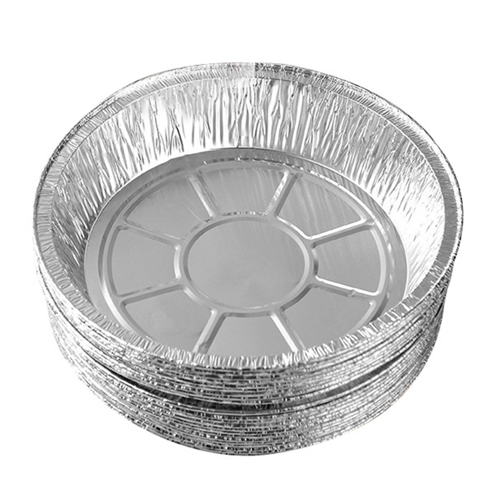 Set 10 Khay Giấy Thiếc Nướng Bánh Pizza Sử Dụng Một Lần