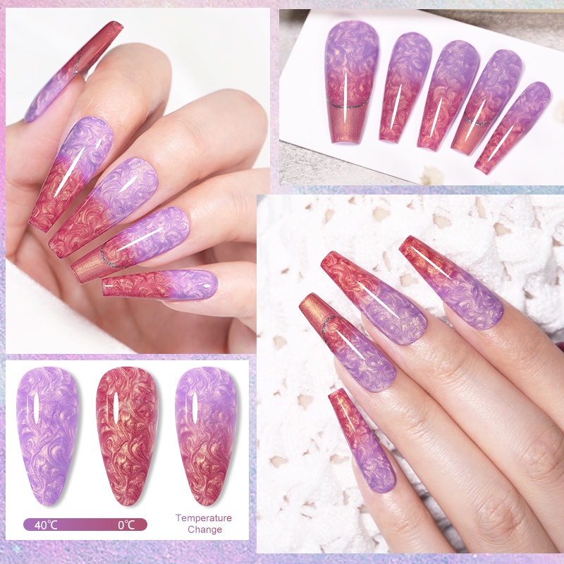 Sơn Móng Tay Đổi Màu Theo Nhiệt Độ 7ml Lilyocute