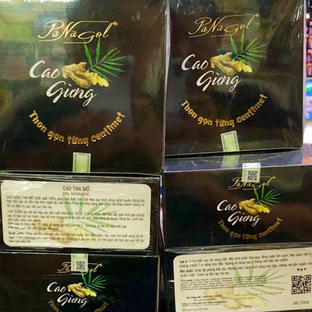 Cao gừng tan mỡ bụng ( công ty thanh thuý)