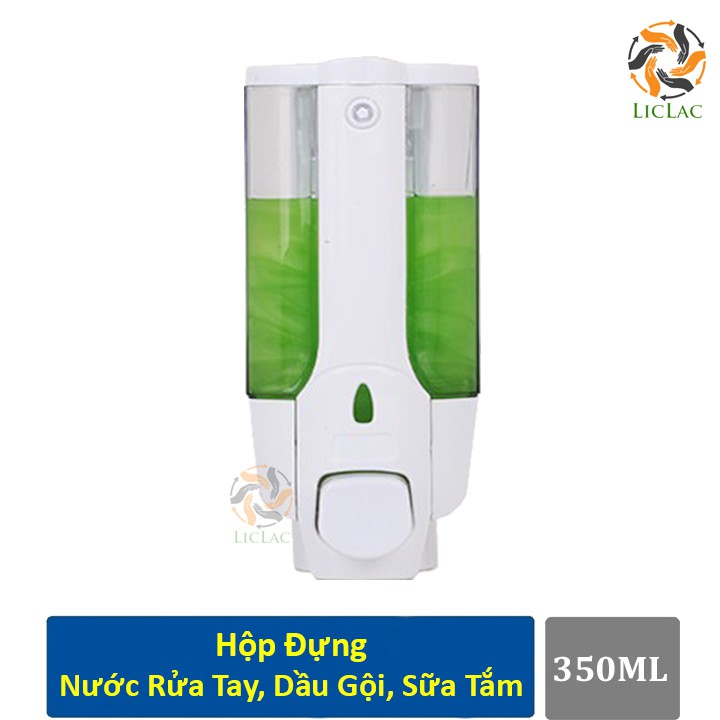 Hộp Đựng Nước Rửa Tay, Dầu Gội, Sữa Tắm Loại CAO CẤP treo tường - LICLAC