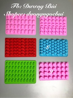 KHUÔN SILICON HÌNH THÚ
