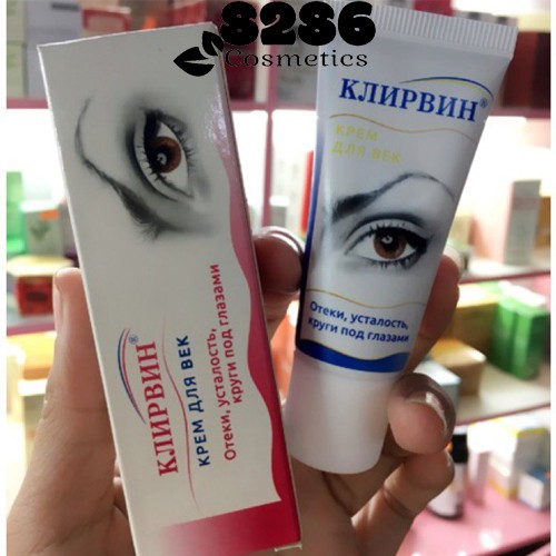 [Có sẵn] Kem Giảm Thâm Quầng Làm Tan Bọng Mắt 20g Klirvin của Nga (chính hãng) | BigBuy360 - bigbuy360.vn