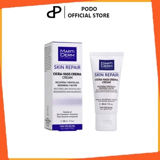 Kem dưỡng martiderm skin repair cicra vass cream 30ml - podo 11