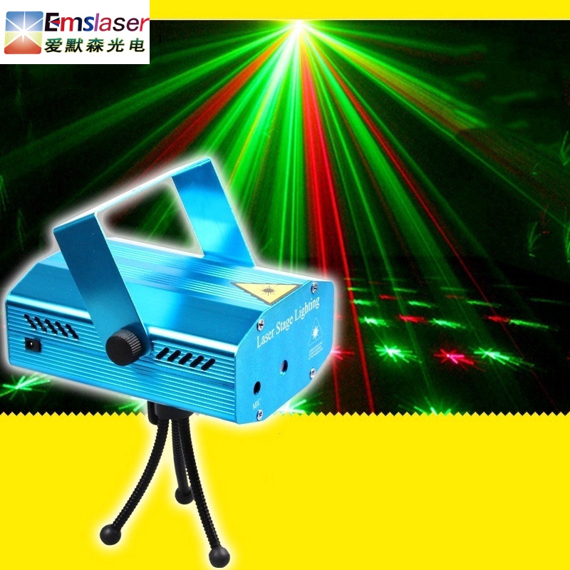 Đèn Laser Mini Sân Khấu, Vũ Trường, Trang Trí Phòng Karaoke Cảm Biến Theo Nhạc