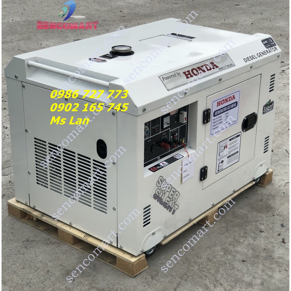 Xả kho máy phát điện honda chạy dầu 10kva chính hãng