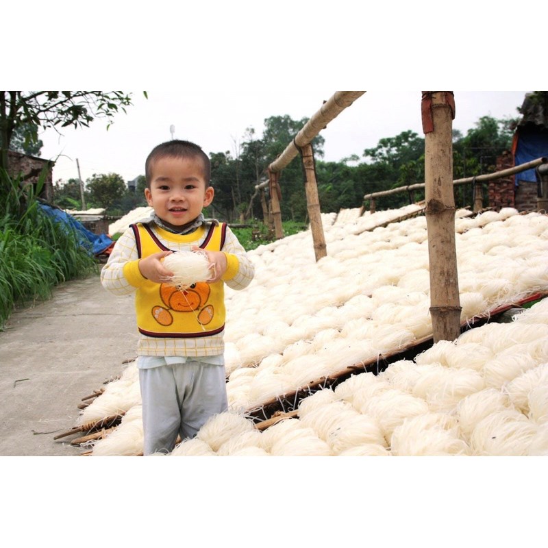 Mỳ gạo - sợi phở nhúng - Mỳ gạo quê - Bánh đa cua