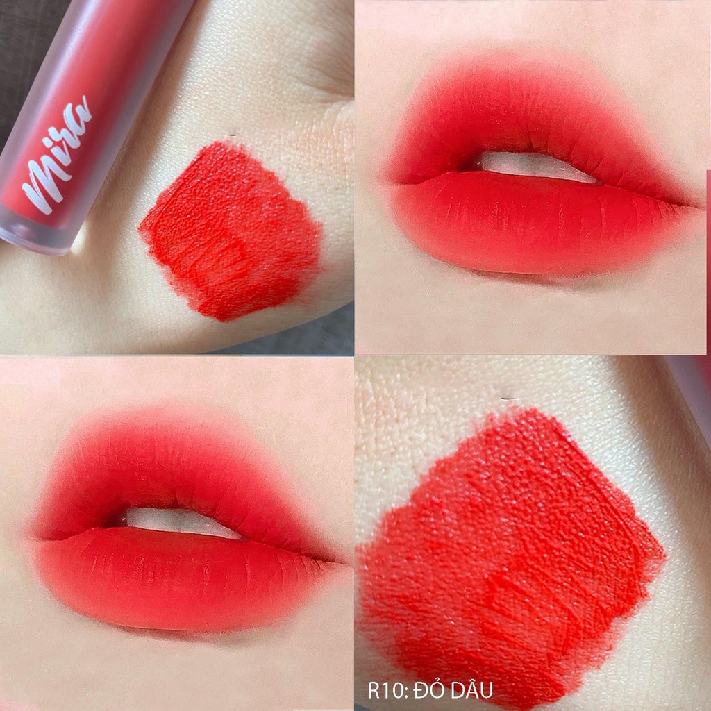 Son mira velvet - Son kem phủ nhung lì R10.