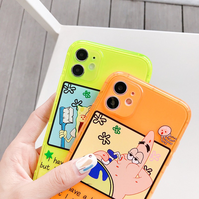 Ốp lưng iphone Bọt biển neon dẻo mềm 5/5s/6/6plus/6s/6splus/7/7plus/8/8plus/x/xr/xs/11/12/pro/max/plus/promax | BigBuy360 - bigbuy360.vn