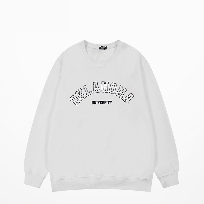 Áo Sweater OKALAHOME Nam Nữ unisex phong cách Hàn Quốc cá tính, Chất nỉ bồng đẹp HALEY HD334