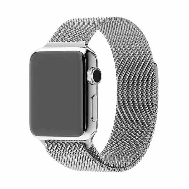 Apple Milanese Watch Band Series 6 1/2/3/4/5, 38/40/42/44mm Milanese Loop for iWatch SE