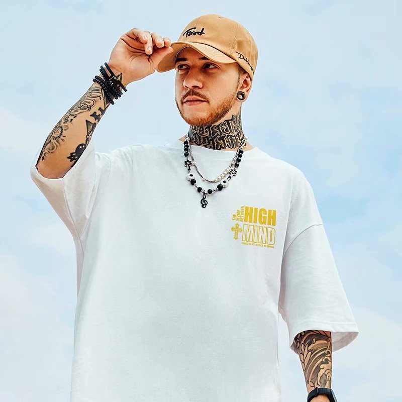 Áo Thun Tay Ngắn Dáng Rộng In Hình Chúa Jesus Phong Cách Âu Mỹ Cổ Điển Thời Trang Mùa Hè Cho Nam Và Nữ S-8Xl