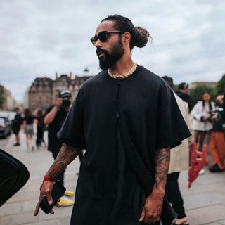 Áo nỉ Fear Of God x Nik3 warm up top ss20
