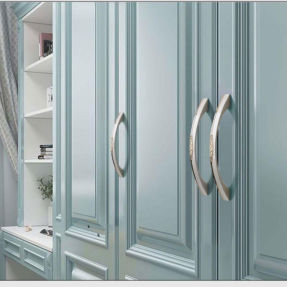 Set 2 Tay Nắm Cửa / Ngăn Kéo Tủ Chạn Phong Cách Châu Âu