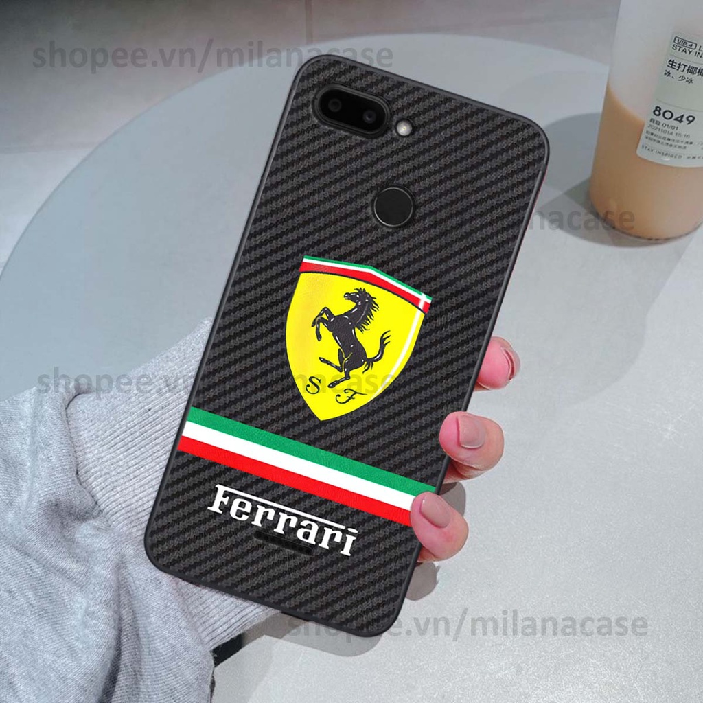 Ốp Xiaomi Redmi 6 in hình các thương hiệu nổi tiếng trẻ trung thể thao cá tính