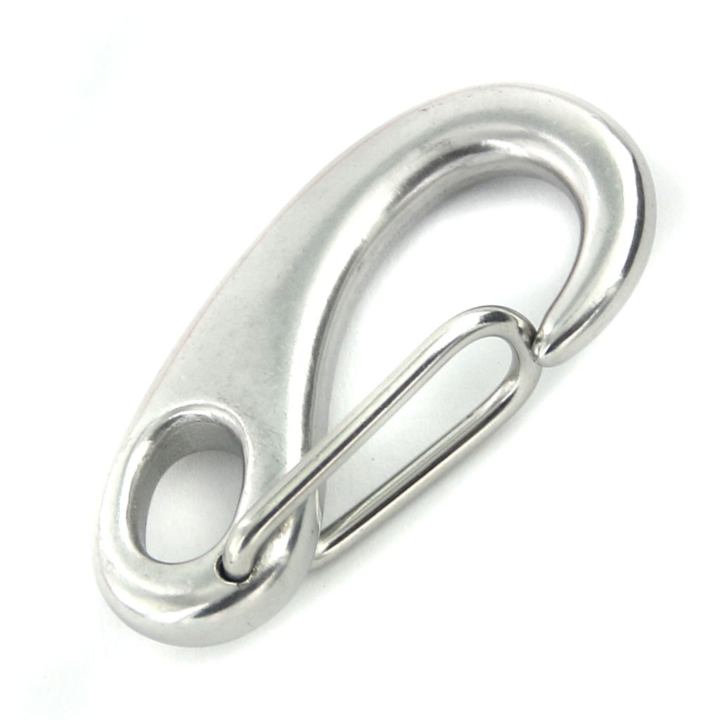 Set 2 Móc Khóa Leo Núi Bằng Thép Không Gỉ 5CM