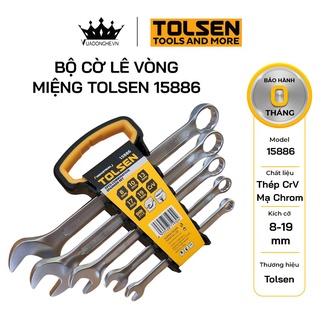 Cờ lê vòng miệng tolsen nhiều size từ 8mm - 32mm