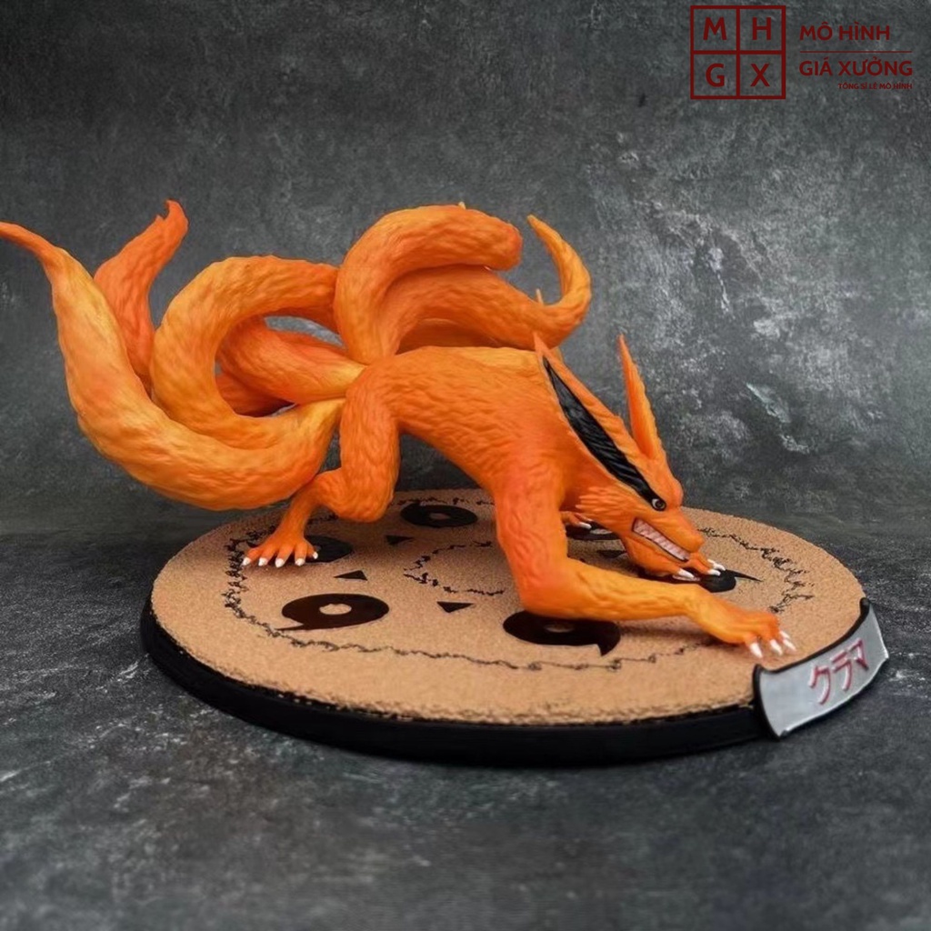 Mô Hình Naruto - Cữu Vĩ Kurama Cao 16cm Figure naruto , mô hình giá xưởng