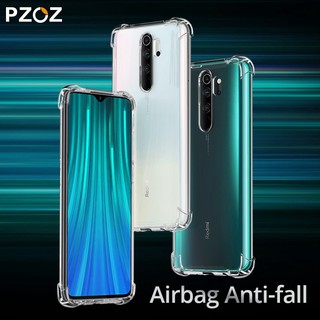 Ốp điện thoại chống sốc sang trọng trong suốt cho Xiaomi Redmi Note 8 Pro