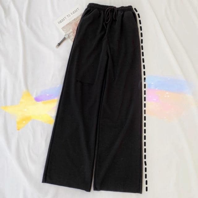 [RẺ VÔ ĐỊCH Quần ống rộng rách gối unisex