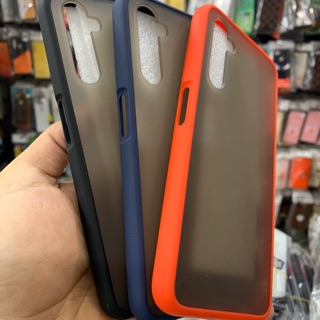 Ốp lưng Realme 6  pro dẻo viềng màu lưng nhựa nhám