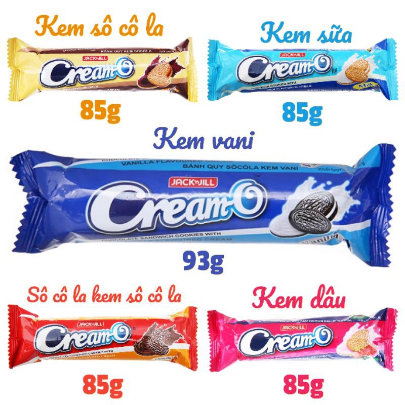 Bánh quy kem Cream O đủ vị | BigBuy360 - bigbuy360.vn