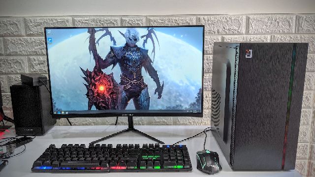 Dàn pc i5 3470 + màn 24 cong 75hz