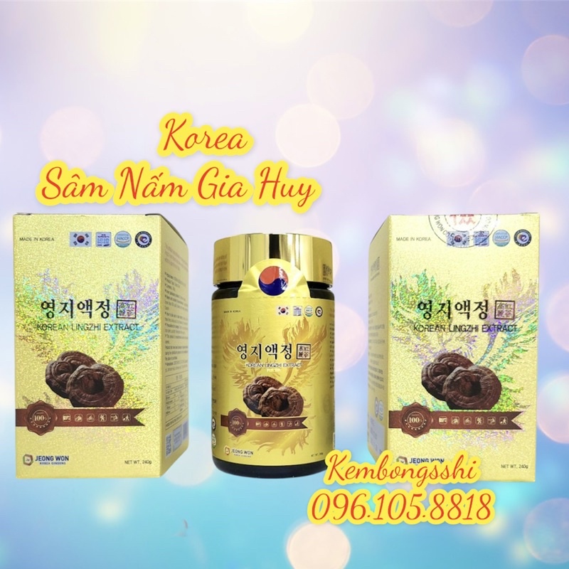 CAO LINH CHI JOENGWON 100%HÀN QUỐC, Hộp 1 Lọ x 240gr