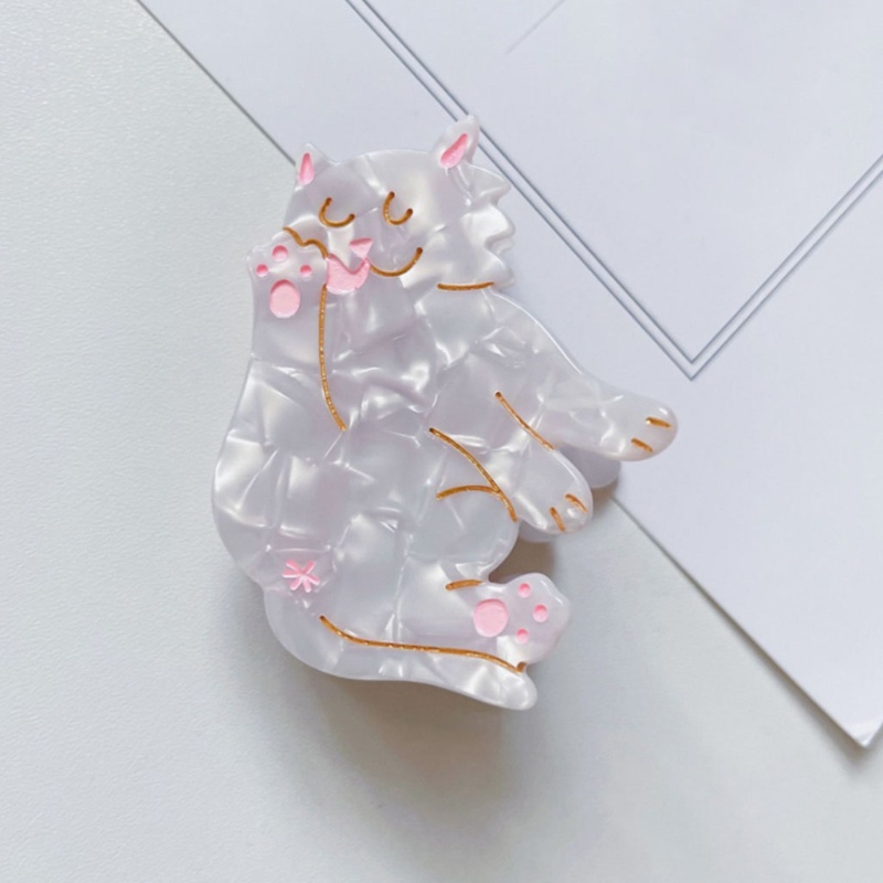 Kẹp Càng Cua Chống Trượt Hình Thú Cưng Dễ Thương Chắc Chắn