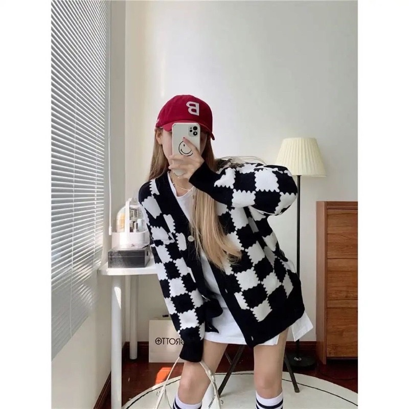 Áo khoác Cardigan cá tính cho nữ dài tay nhiều màu sắc - CLG10