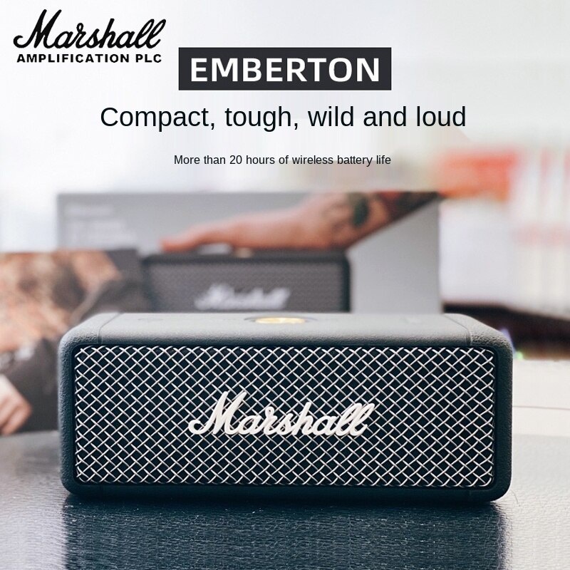 Marshall Emberton Loa Bluetooth loa Bluetooth min loa Bluetooth  loa di động ngoài trời.