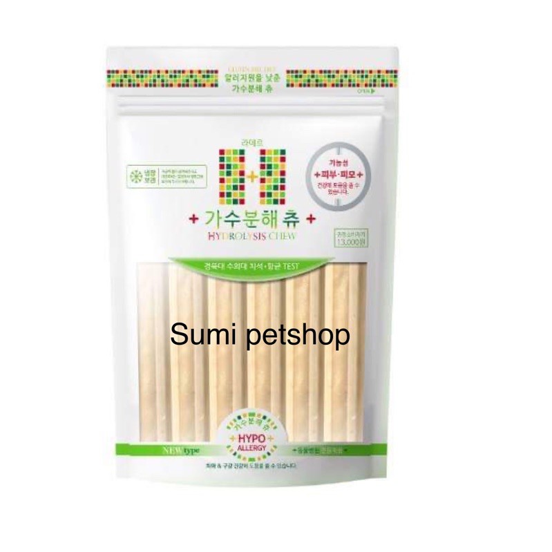 THANH GẶM VỆ SINH RĂNG MIỆNG CHO CHÓ LAMER HYDROLYSIS CHEW 25g | 150g