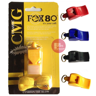 Còi Trọng Tài FOX 80 chuyên dụng cho bóng đá (đủ màu)