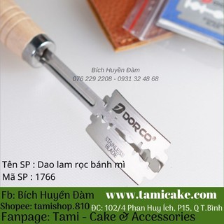 Dao lam rọc bánh mì